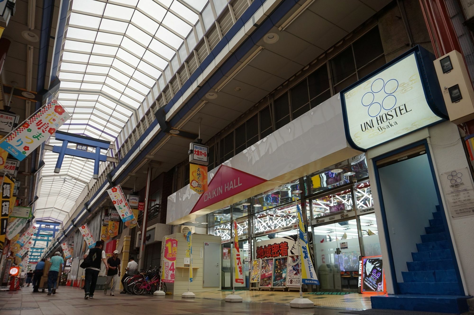 Uni Hostel Ōsaka Extérieur photo